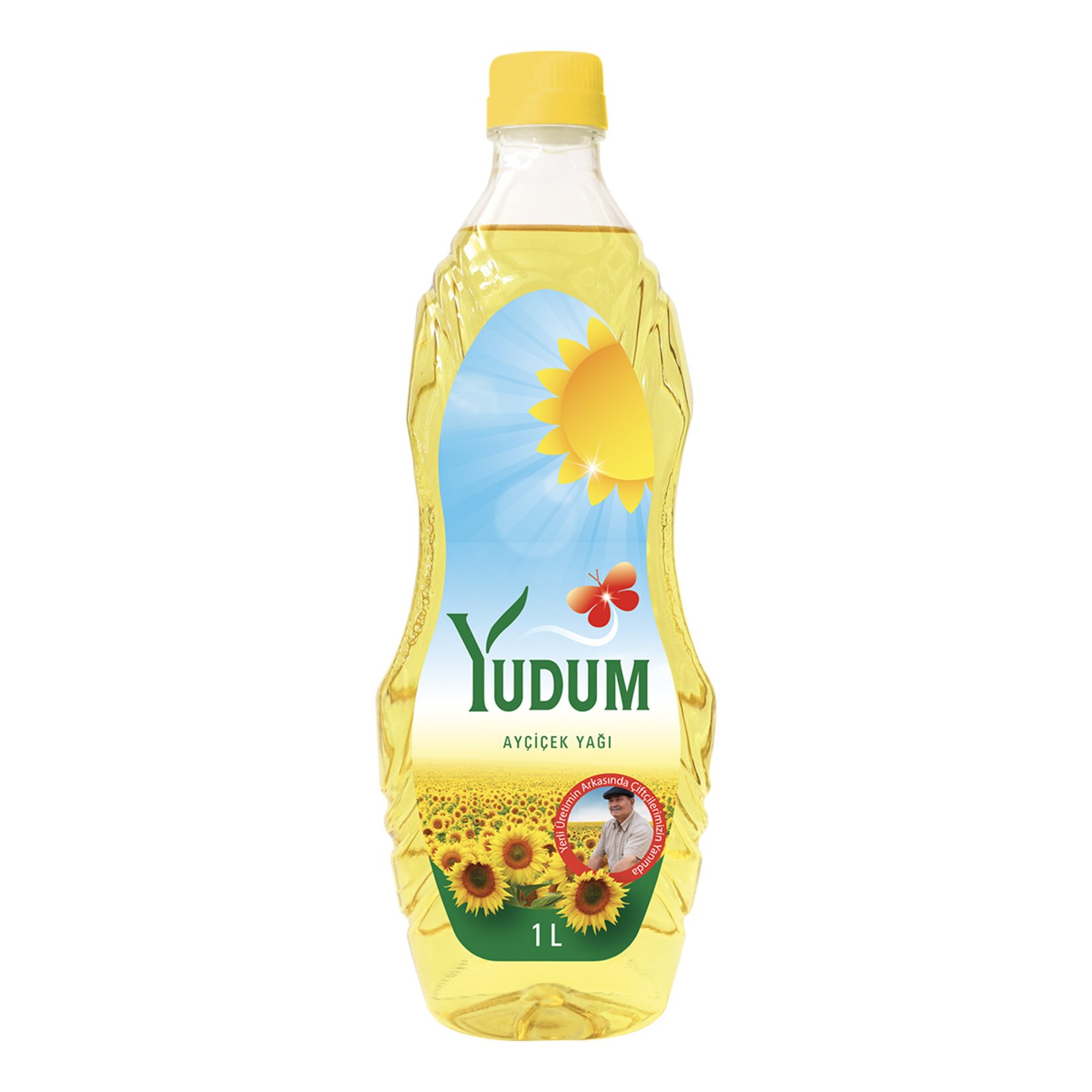 1. Kalite Yudum Ayçiçek Yağ 1L