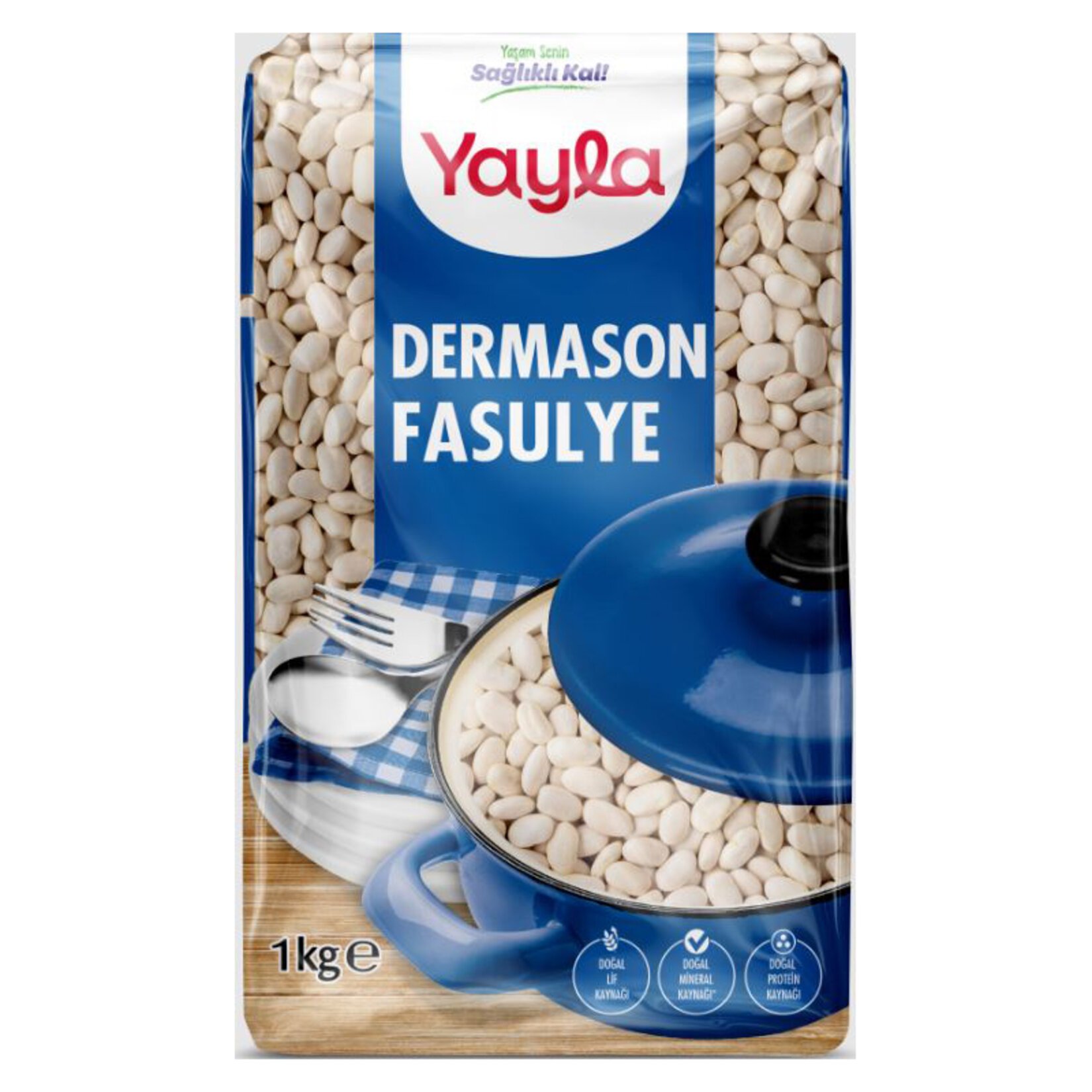 1. Kalite Yayla Kuru Fasulye 1kg