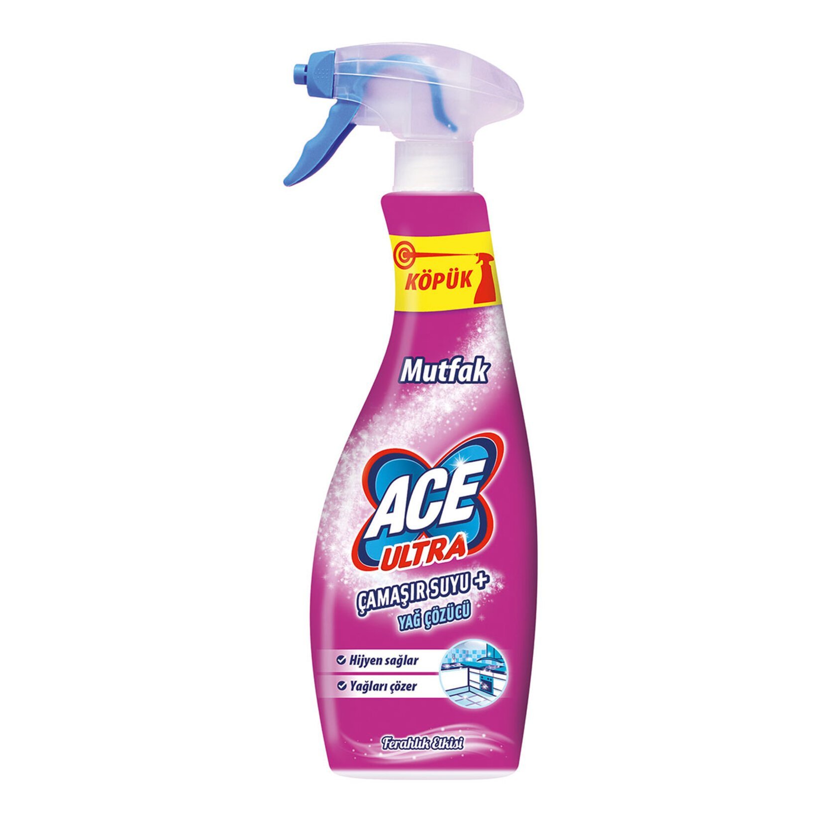Ace Ultra Köpük 700Ml Evrensel Yağ Sökücü