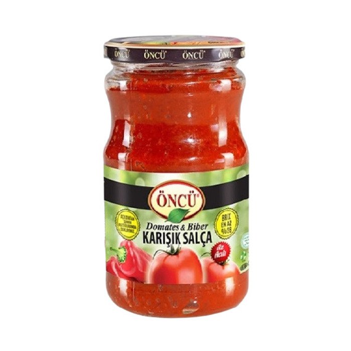 Öncü Karışık Salça Domates Biber 700G