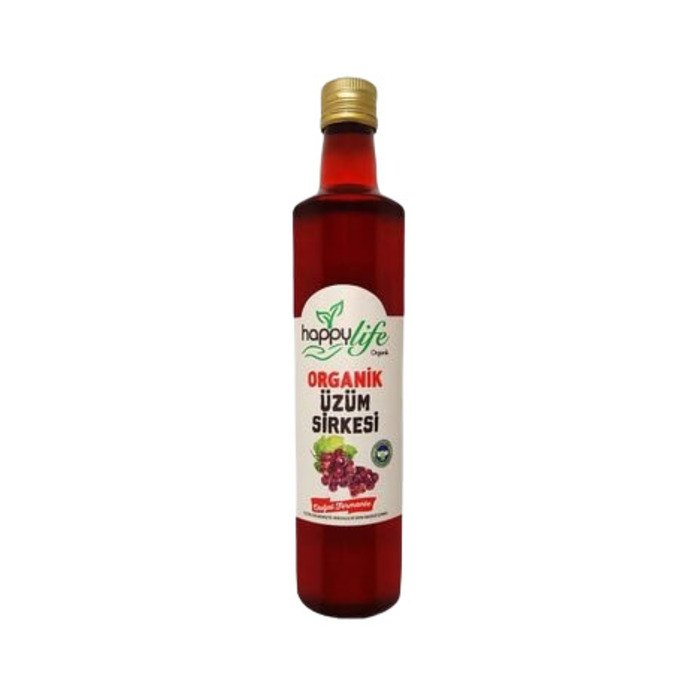 Happy Life Organik Sirke 500Ml ÜZÜM