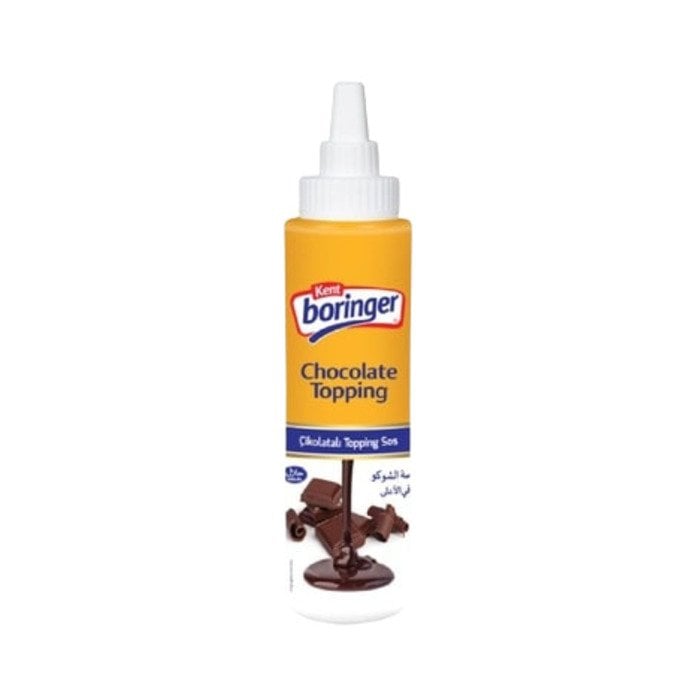 Kent Boringer Çikolatalı Topping Dekor Sos 300Gr