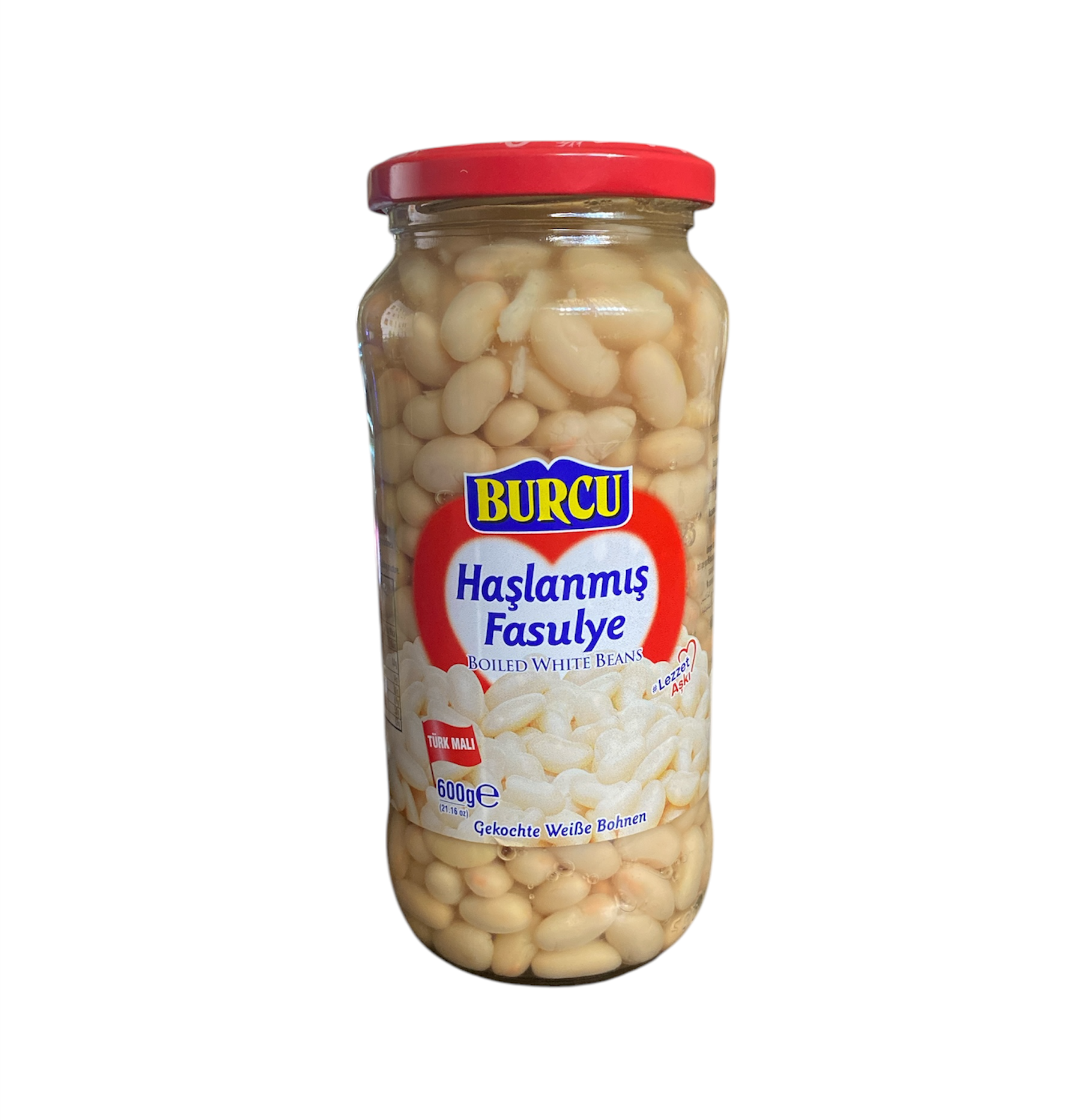 Burcu Haşlanmış Fasulye 600G